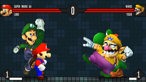 MUGEN - Extremely Rare Stage - The Bitlands - Underground V2 by Ermac Won - Download