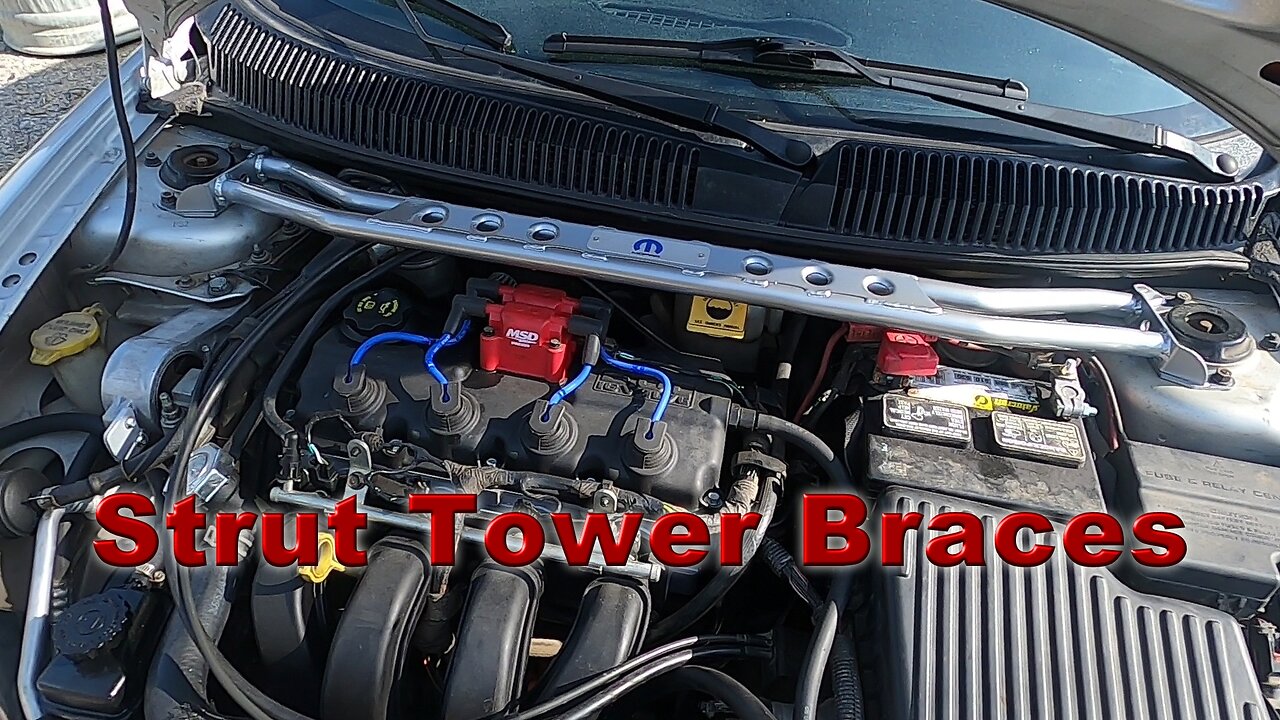 Episode 9 Neon AutoX Part 5 strut tower braces