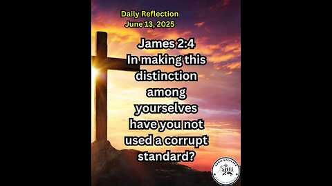 Daily Reflection June 13, 2025 #faith #bible #reflection