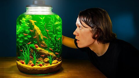 Building a Shrimp Colony in a Giant Jar