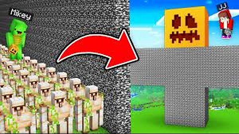 JJ Trolled Mikey in Super Mob Battle With SECRET COMMAND !- ZOMBIE vs HACKER in Minecraft Maizen11