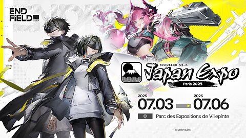 Arknights Endfield x Japan Expo 2025 Highlights