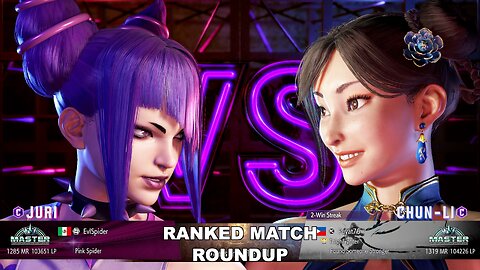 Kuya Kalbo SF6 Ranked Roundup. Chun Li Master Rank [Hori Fight Stick]