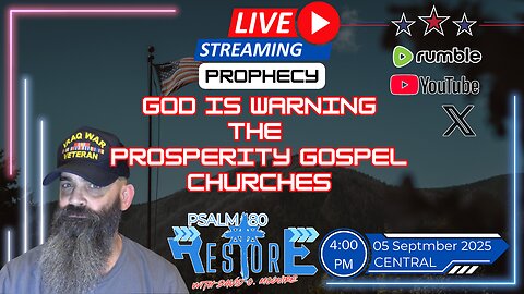 PROPHECY | God Is Warning The Prosperity Gospel Churches | Ep 55