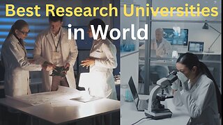 The World’s 20 Top Research Universities