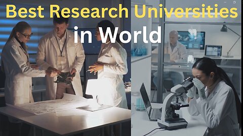 The World’s 20 Top Research Universities