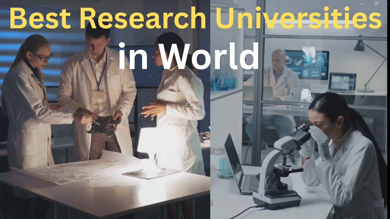 The World’s 20 Top Research Universities
