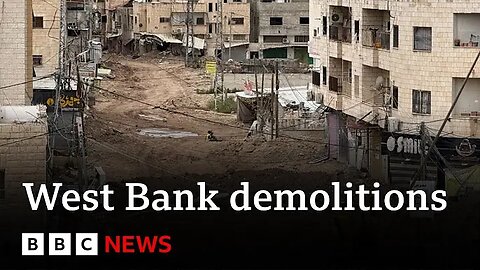 Israel expands demolitions of West Bank refugee homes | BBC News