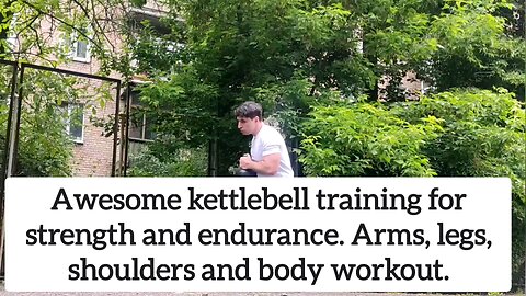Kettlebell training