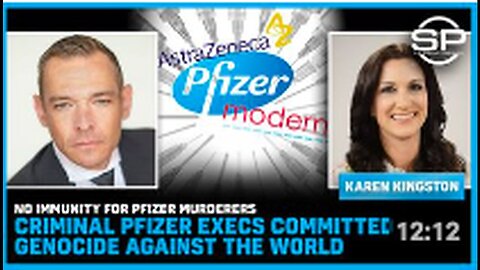 "Pfizer Executives Face No Immunity for Alleged Crimes of Genocide"