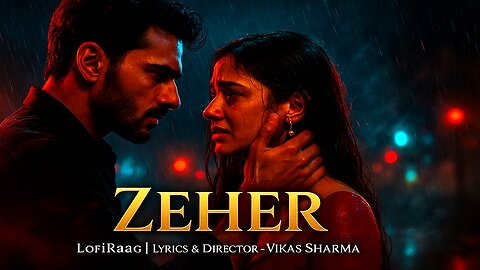 ZEHER – Most Romantic Heart-Touching Song 2025 | Vikas Sharma | LofiRaag | Official Music Video