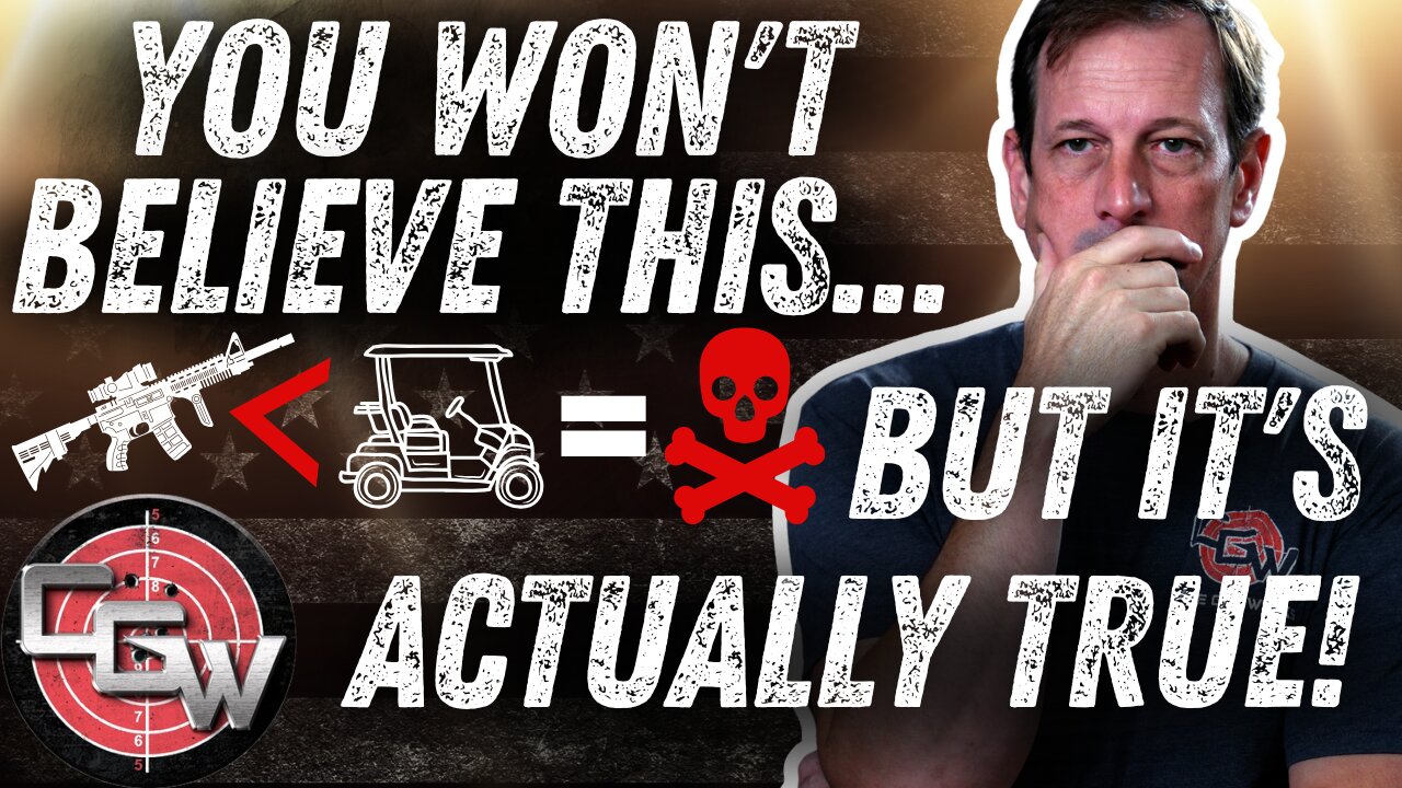 Media Panic vs. Reality: Golf Carts Are Deadlier Than AR-15s