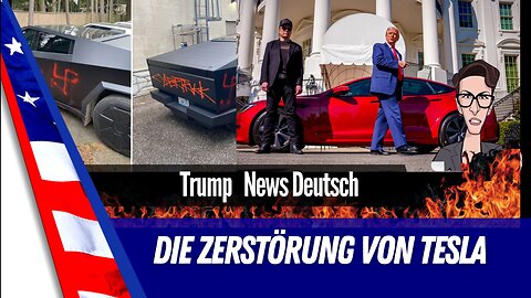 Präsident Trump und der wahre Grund - warum er Tesla Autos im Weißen einbestellt hat. #deutsch