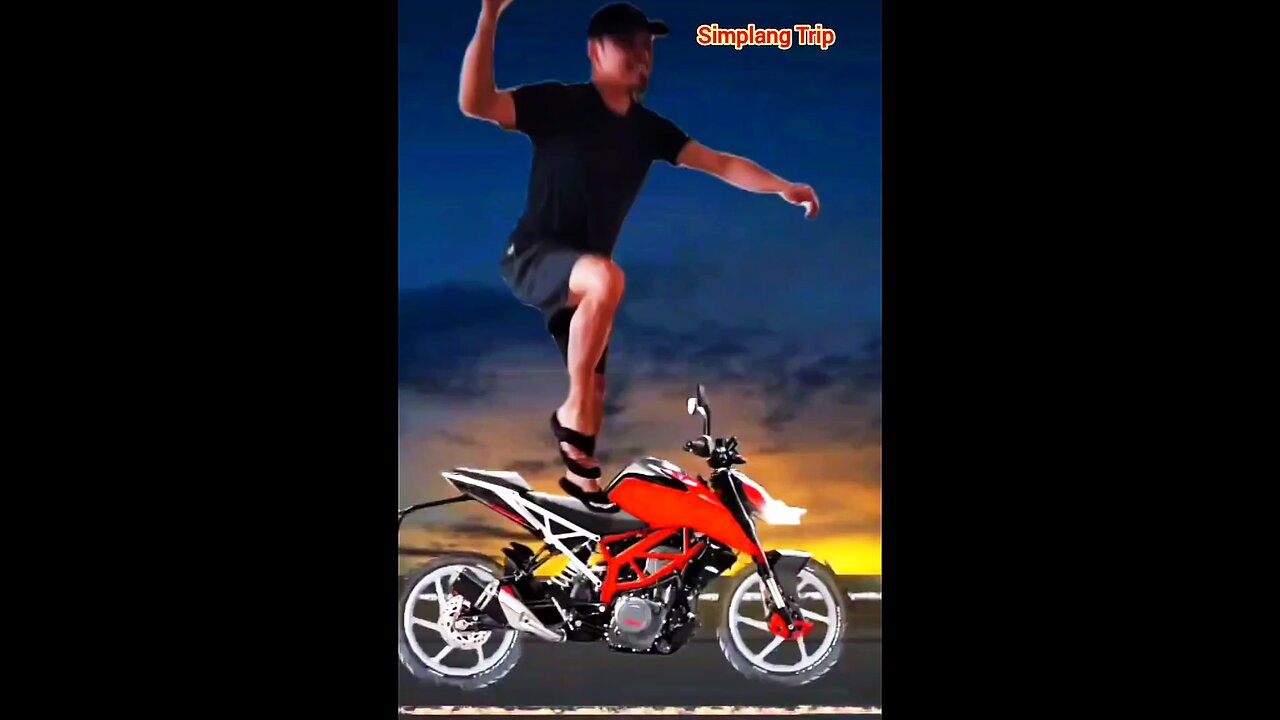 Simplang Trip 54: Here’s what will happen if you jump from a running motorbike.