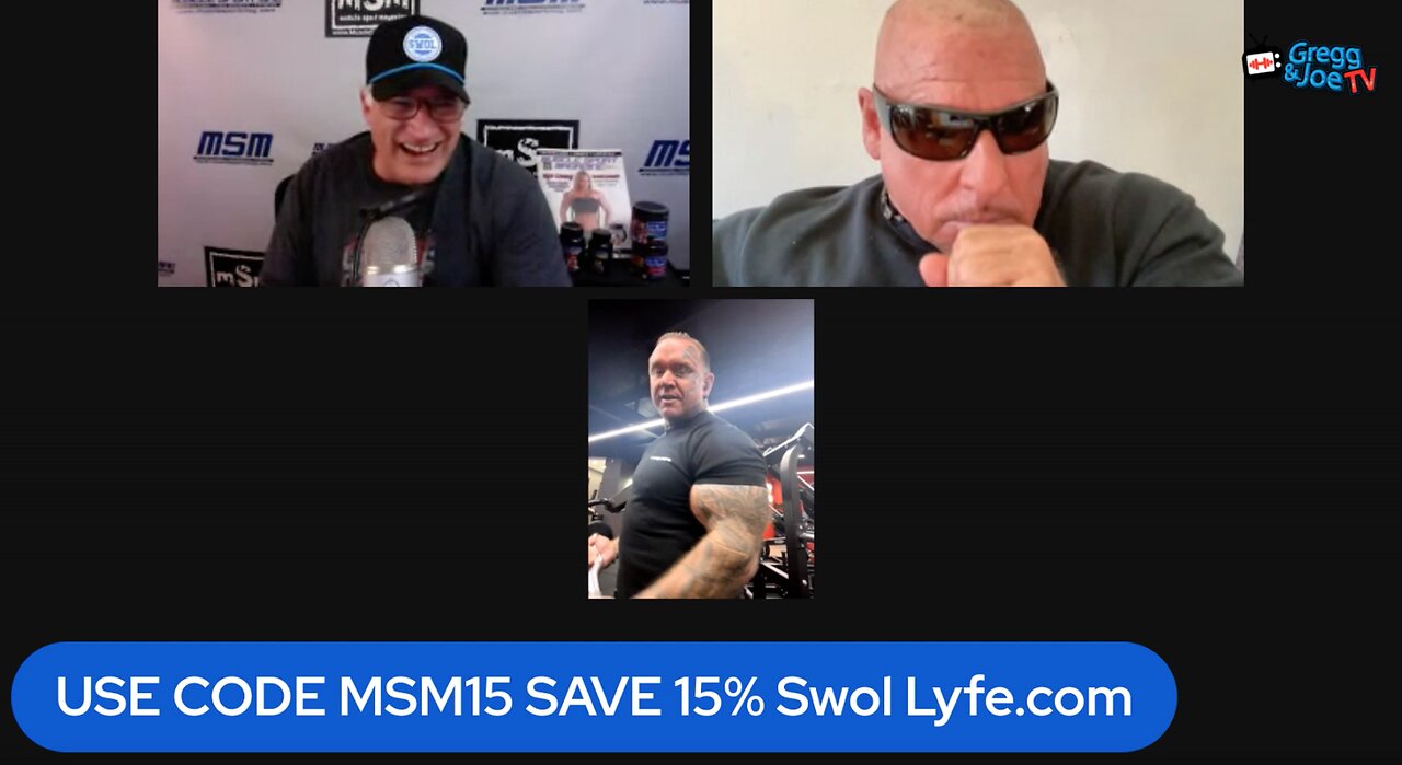 Swol Lyfe Presents Gregg Valentino & Joe Pietaro Show 4/23/25