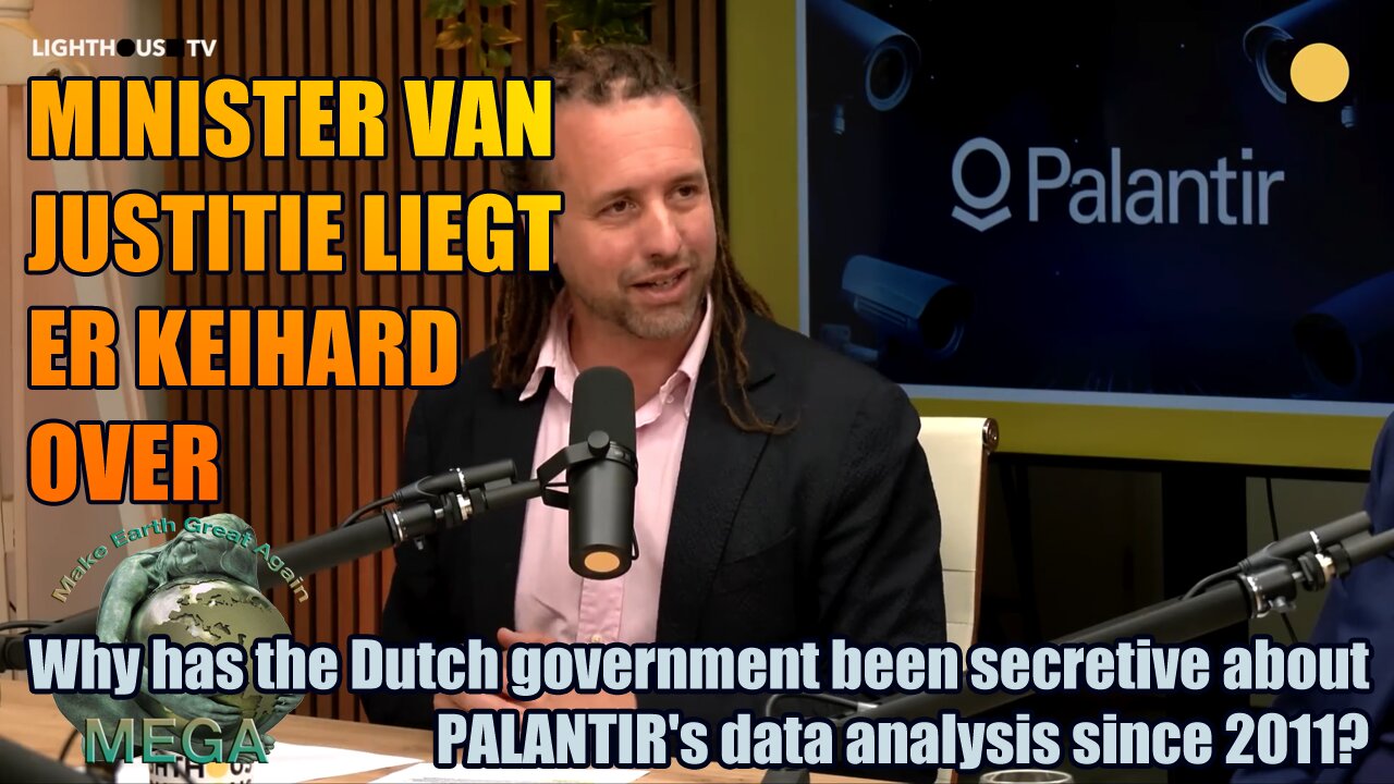 Why has the Dutch government been secretive about PALANTIR's data analysis since 2011? - Original (on Youtube) = Dutch spoken with English subtitles. Rumble suddenly uses auto narration in English. WHY???? I ain't got a clue