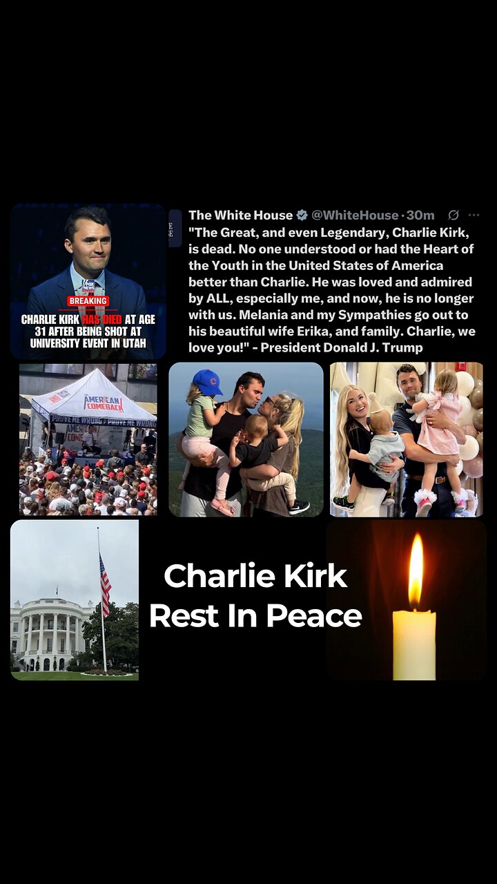IN MEMORY OF CHARLIE KIRK 🕯️