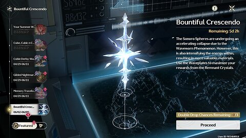 Bountiful Crescendo Event - Wuthering Waves - Version 2.3