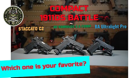 Staccato C2 vs BA Ultralight Pro vs AF Romulus 3.5 Comp