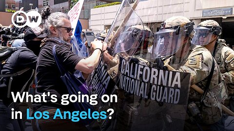 Anti-ICE protests in LA intensify after Trump deploys National Guard | DW News