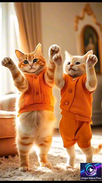 Hilarious Cats Dancing to 'Dudi Dudi Dam' – Cutest Dance Party Ever!