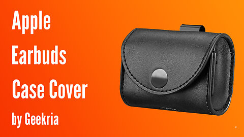 Apple Ecarbuds Case Cover | Geekria