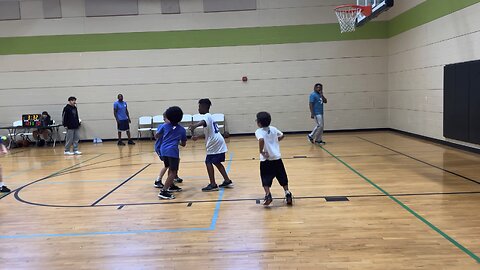 Blasian Babies Brother's 2025 YMCA Youth Basketball Team Double Header Win While Outnumbered, Part 2