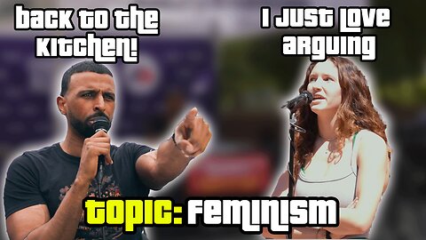 College Feminists vs Myron: ...no topic, they just love complaining