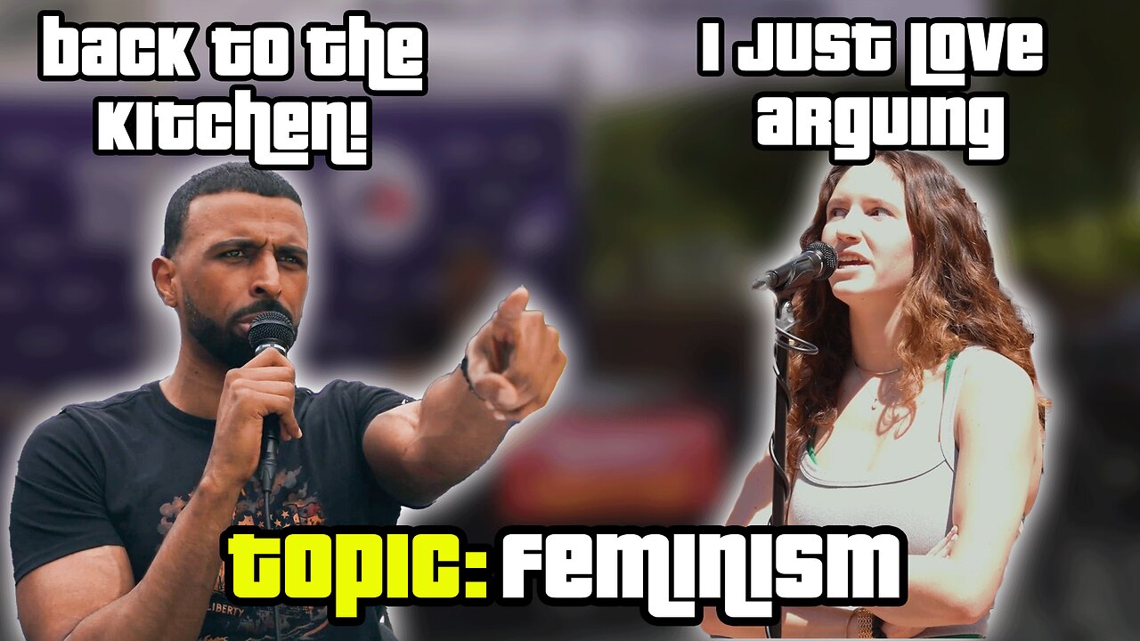 College Feminists vs Myron: ...no topic, they just love complaining