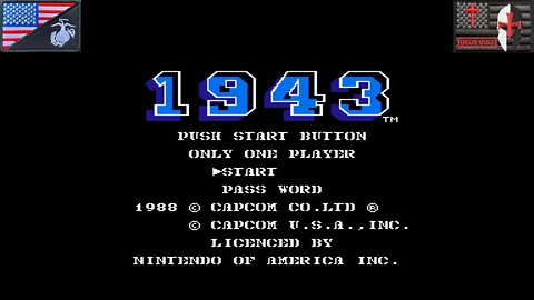 1943: The Battle of Midway (NES - Attract Mode) [NA Version of "1943 ミッドウェイ・海戦"]