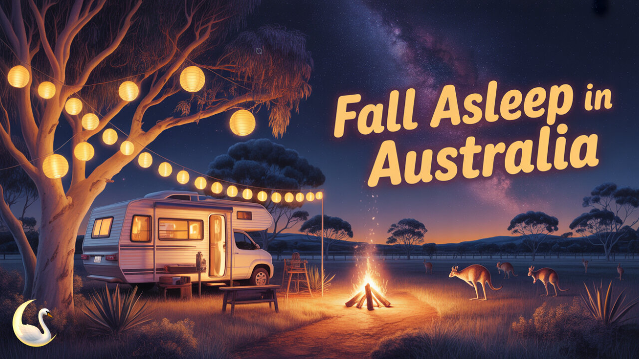 ✨ Relax Under the Stars - Sleep Story 💤 an Australian RV Park 🚐