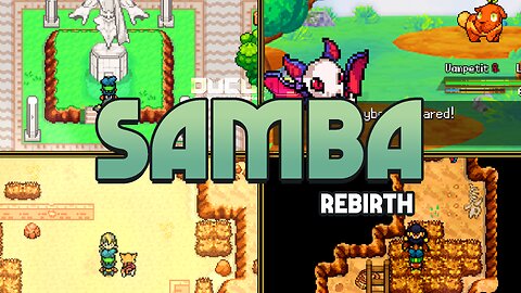 Pokemon Samba Rebirth - Brazil-inspired Fan-made Pokémon game with 158 fakemon, new story & region