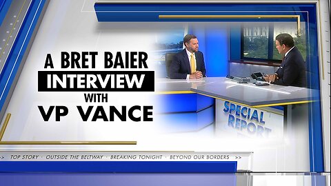 A Bret Baier Interview with VP Vance | 6/23/2025