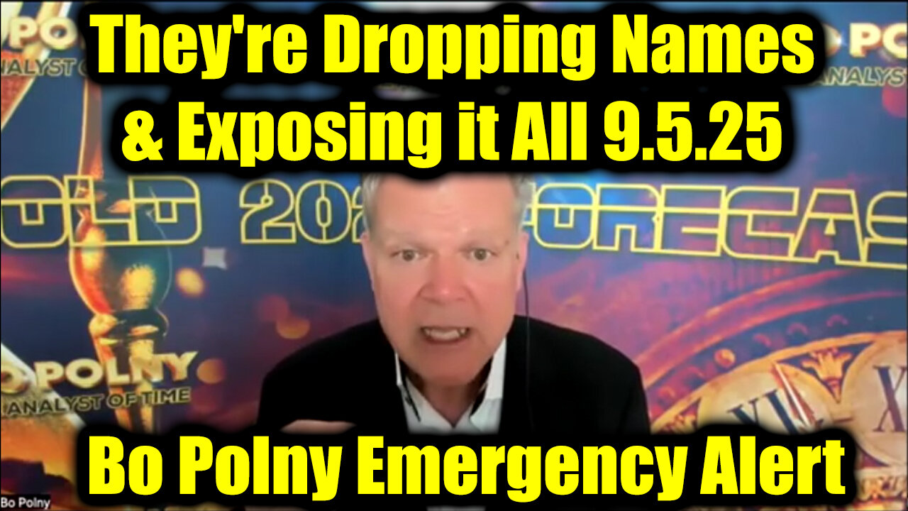 Bo. 9.5.25 - They're Dropping Names & Exposing it All