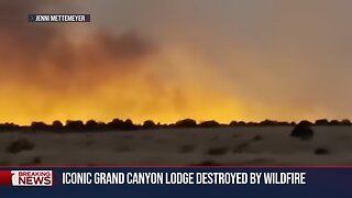 Historic Grand Canyon Lodge destroyed as massive wildfires burn