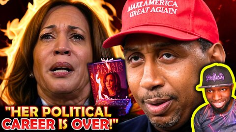 🚨"HER POLITICAL CAREER IS OVER!" Stephen A Smith Goes SCORCHED EARTH on Kamala's Dem Bashing Book!