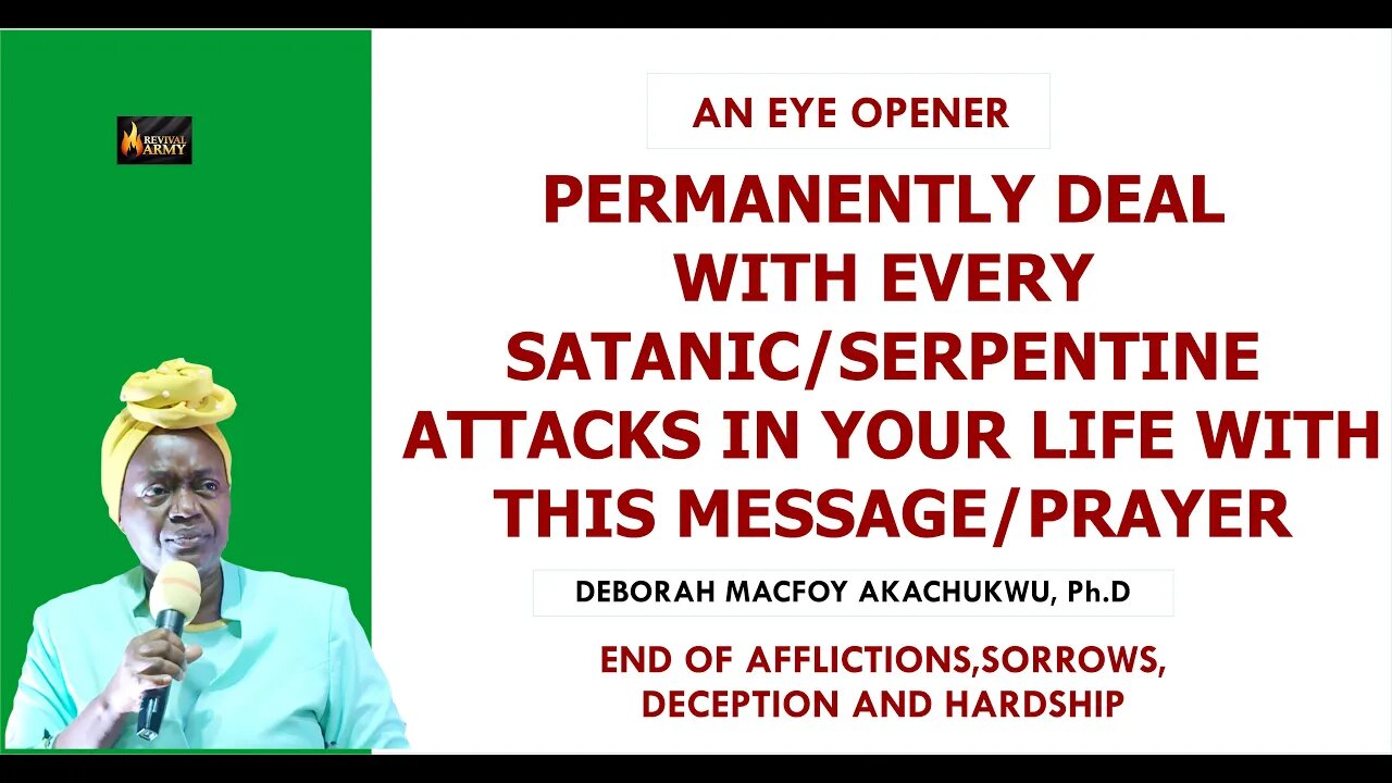 LEARN HOW TO DEAL PERMENTENTLY DEAL WITH SERPENTINE ATTACKS