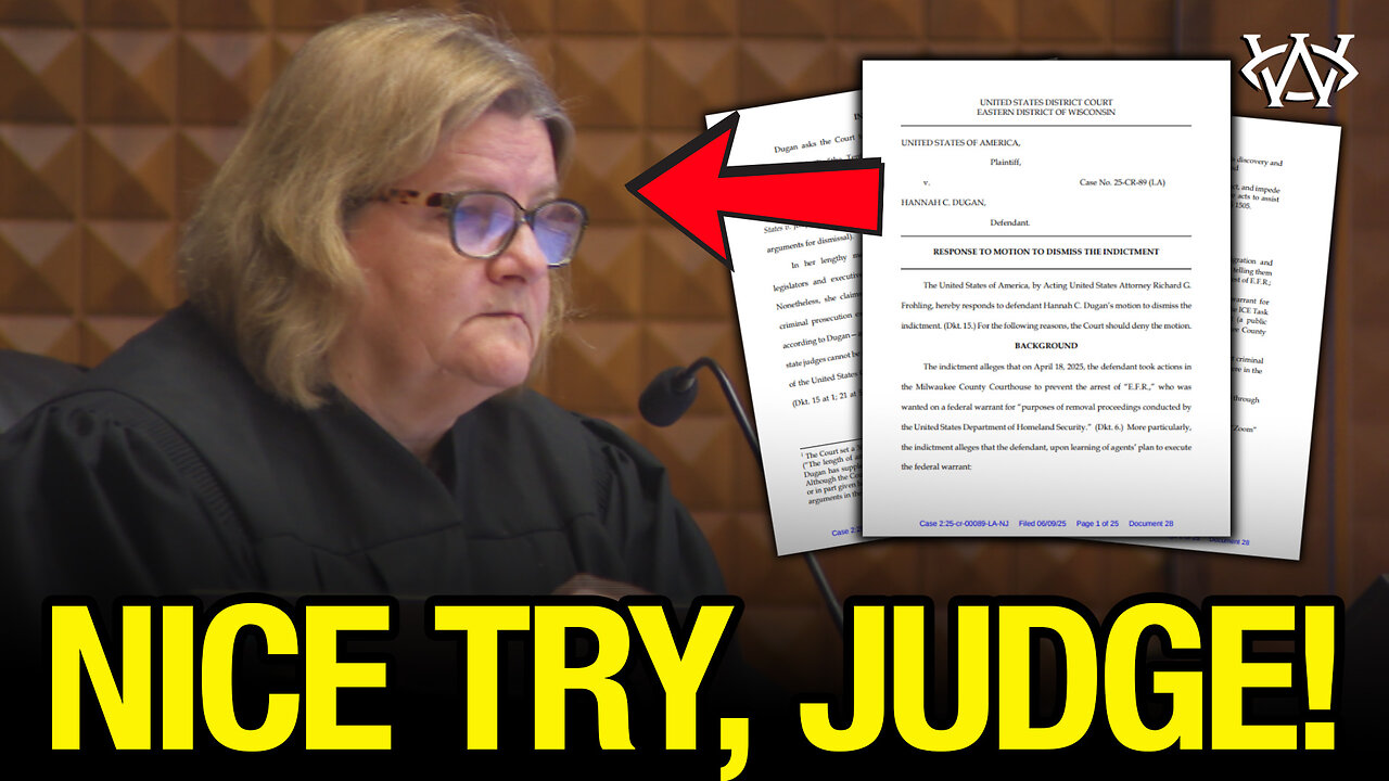 Backdoor Judge Dugan SHREDDED in Trump Prosecutor's Response!