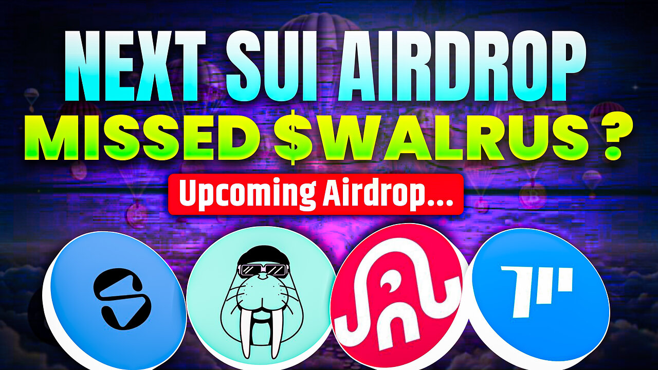 💎 Top Sui Airdrops & Staking Projects! | Walrus Staking, Ika, Stashed & Momentum Finance 🚀
