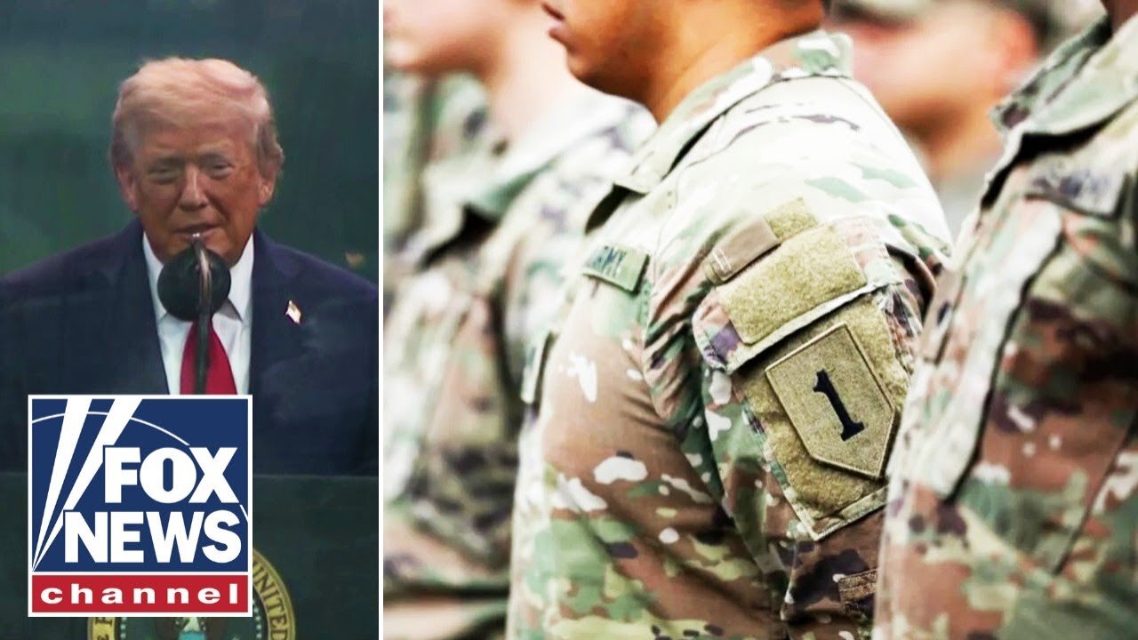 _HAVE A GREAT LIFE__ Trump swears in new Army recruits