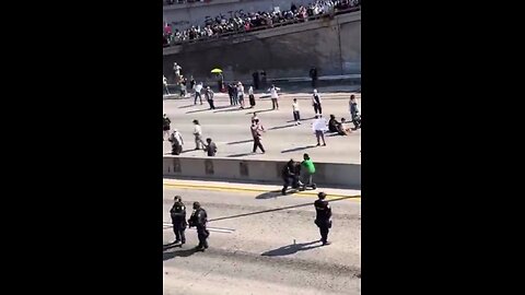 Cops perform a perfect “Pit Maneuver” on a guy on a scooter 🛵 😂