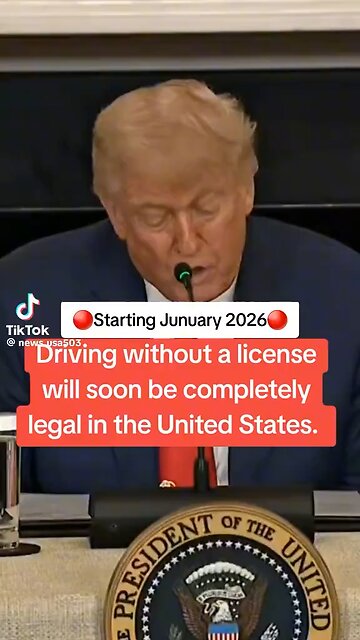 January 2026 Driving Without License Will Be Legal