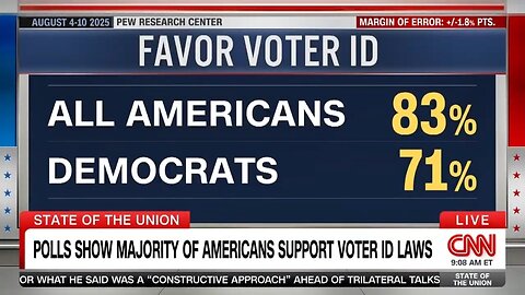 Sen Chuck Schumer Doubles Down: SAVE Act Is Jim Crow 2.0