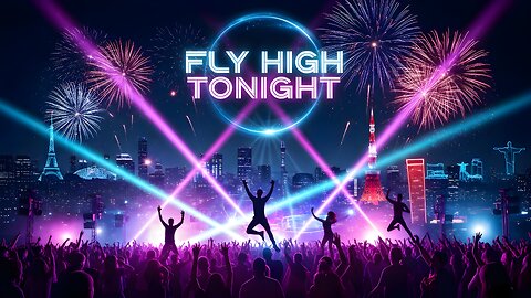 Fly High Tonight – Global Neon Dance Anthem | Festival Vibes 2025 (Official Lyric Video)