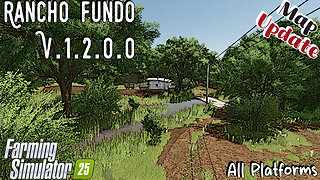 Map Update | Rancho Fundo | V.1.2.0.0 | Farming Simulator 25