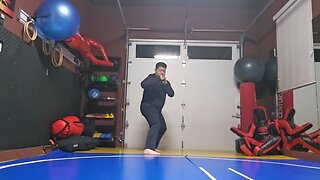 WTD Axe Kick to Crescento Kick sequential