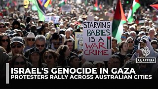 Protesters rally across Australian cities to demand end to Gaza genocide