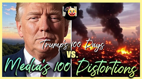 Trump's 100 Days vs. Media's 100 Distortions