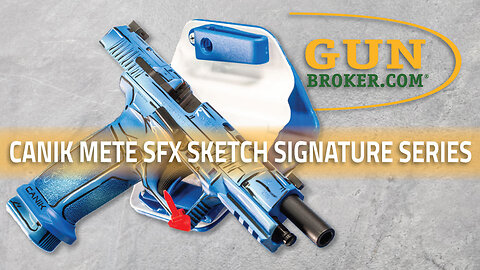 Canik Mete SFX Sketch Debuts with Custom Hand-Painted Finish | GunBroker