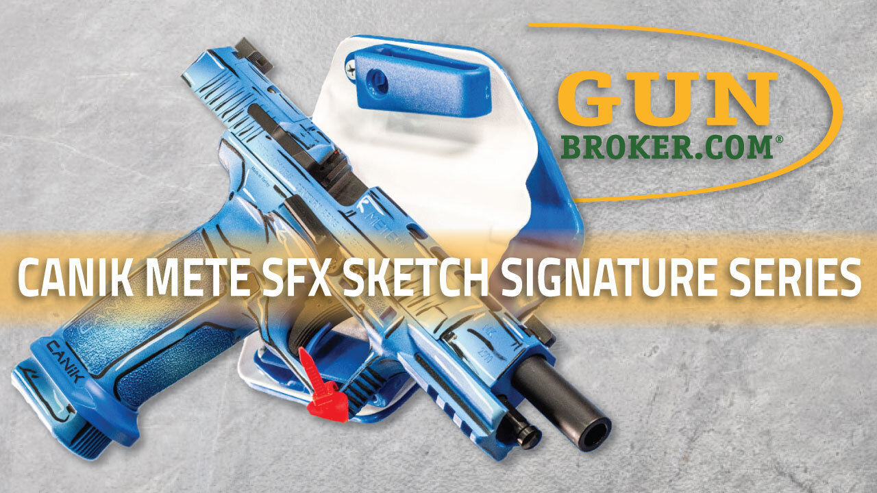 Canik Mete SFX Sketch Debuts with Custom Hand-Painted Finish | GunBroker